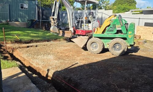 Excavating services in Adelaide using modern machinery for site preparation, trenching, and earthmoving.